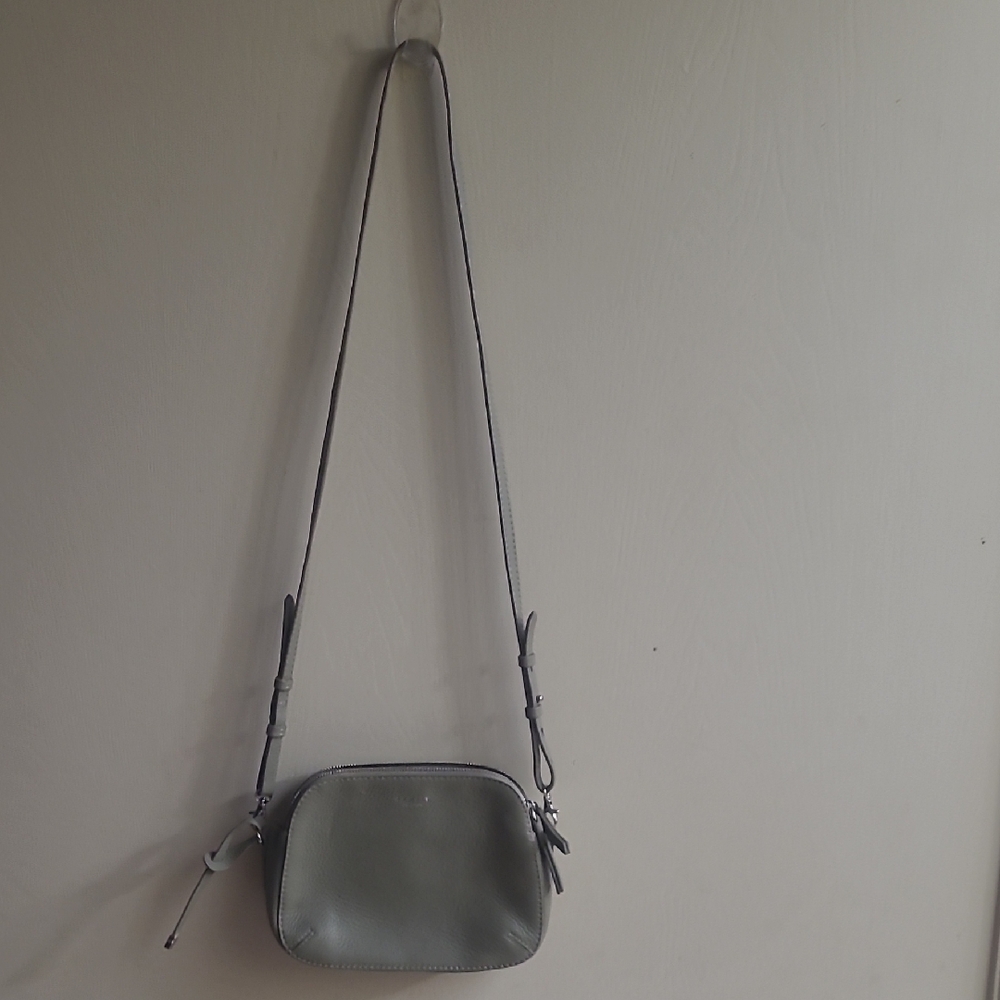 Radley London Grey Pebbled Leather Crossbody